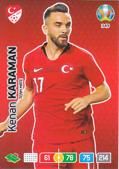Kenan Karaman Turkey Panini UEFA EURO 2020#349